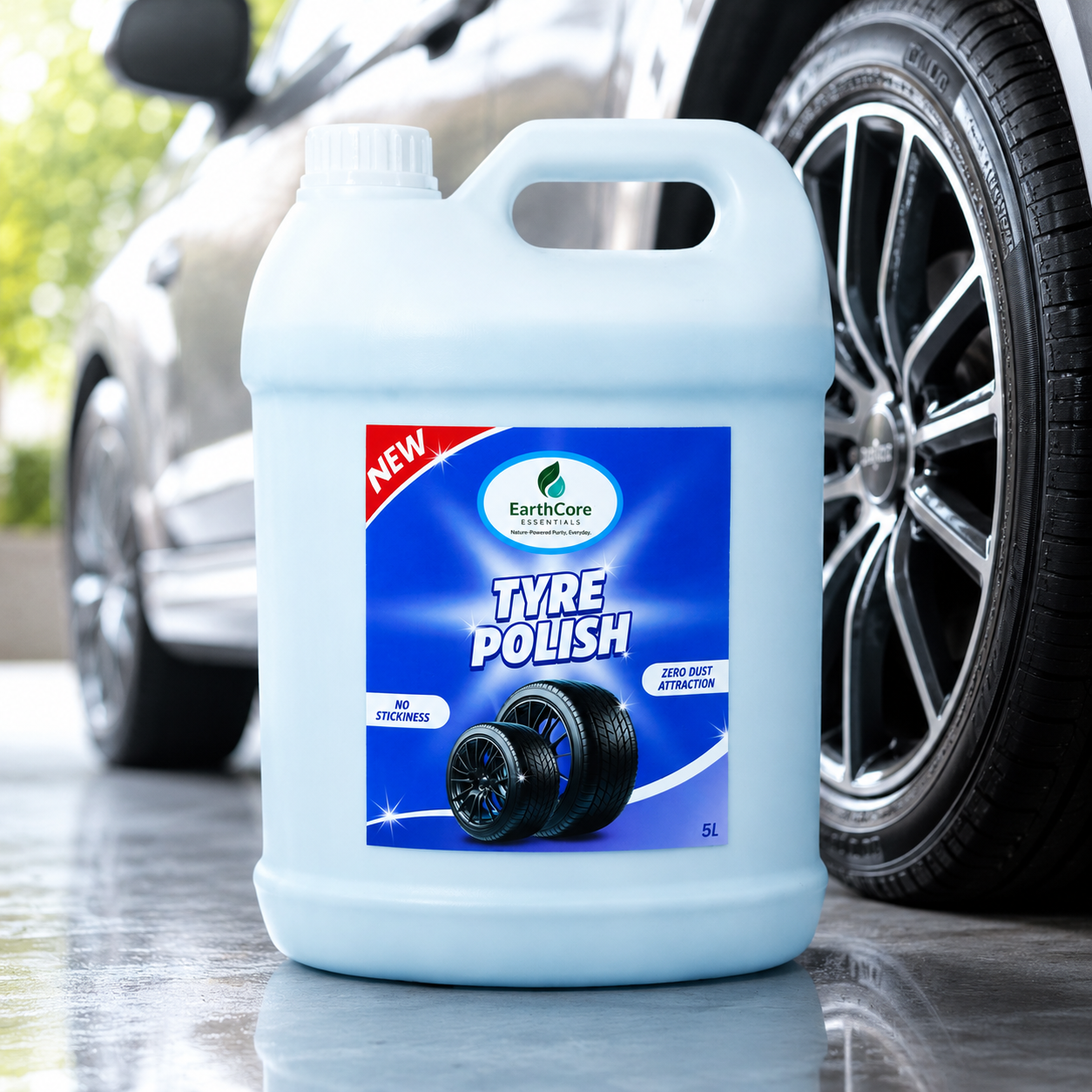 Earthcore Essentials Tyre Polish 5 Ltr